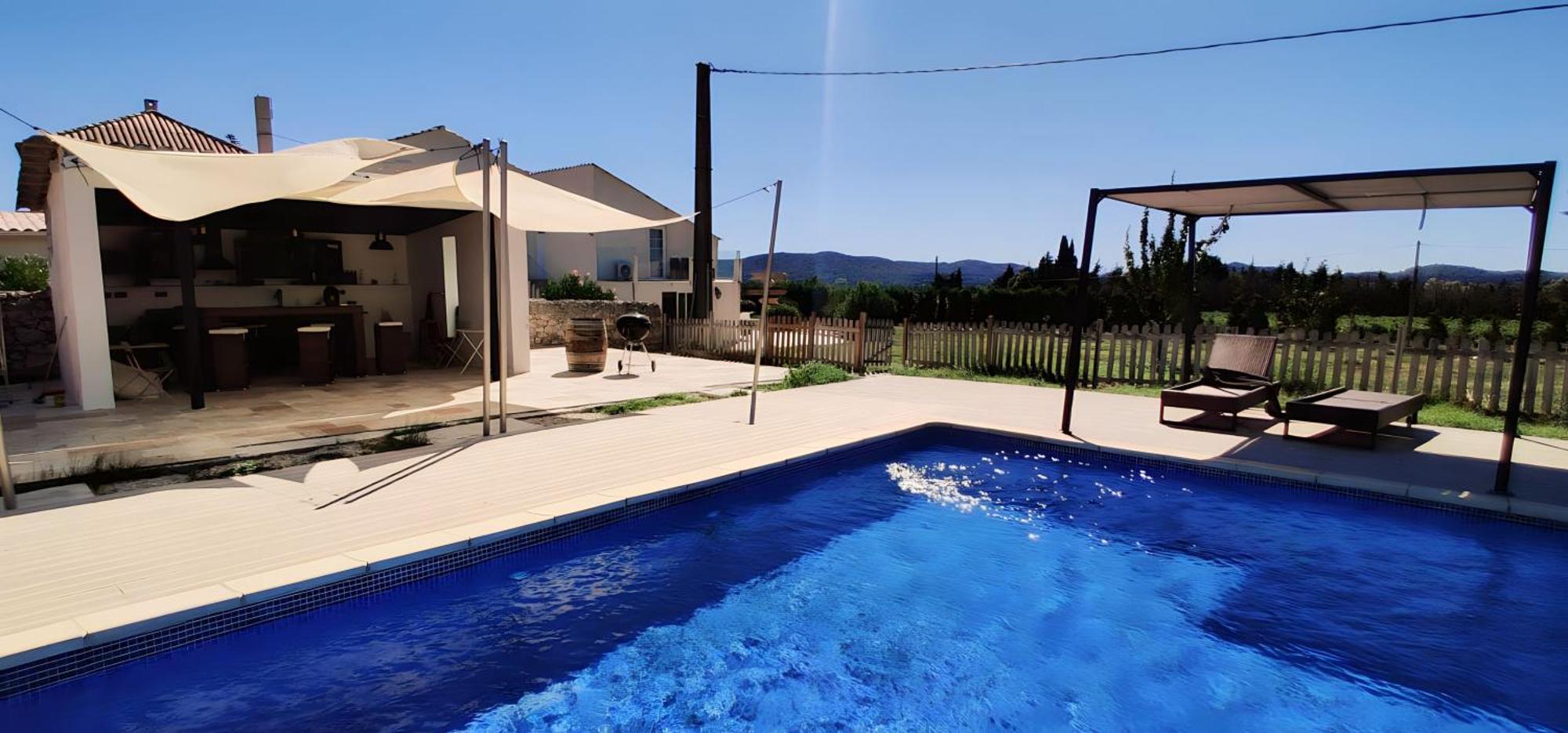 Chambre Cosy Avec Terrasse Sur La Colline Boisee, Parking Prive, Jardin, Calme, Climatisation, 10 Mn Pont Du Gard Num7 Рошфор-дю-Гар Екстериор снимка
